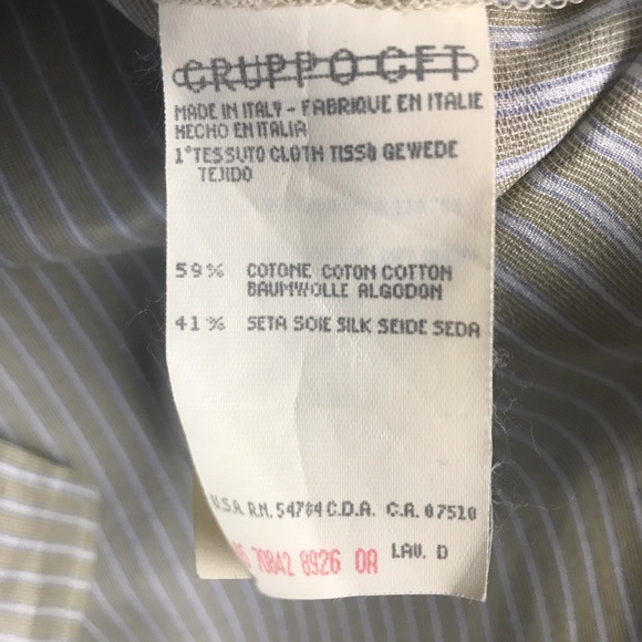 Giorgio Armani Collezioni Cotton/Silk Tank Size 8 - Picture 4 of 5